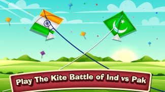 Índia Vs Paquistão aventura de pipa por diversão screenshot 3