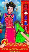 中国娃娃-时尚沙龙打扮和化妆 screenshot 6