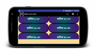 বাছাইকৃত একশত বাংলা হাদিস 100 Hadis screenshot 4