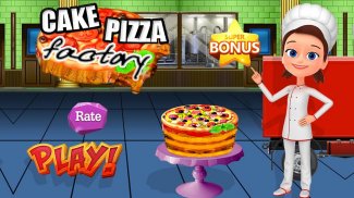 Cake Pizza Factory Tycoon: Kitchen Cooking Game screenshot 2
