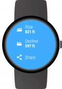 Altimeter for Wear OS (Android Wear) screenshot 2