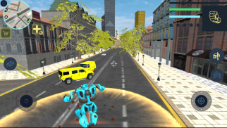 Supercar Robot Car Super Transform Futuristic Wars screenshot 3