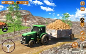 Tractor Farm & Excavator Sim screenshot 10