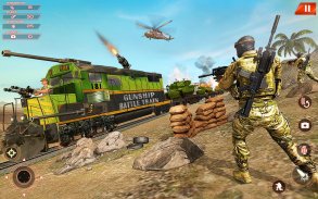 Army Train Shooting Games 3D screenshot 11