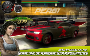 Mobil cepat Drag Racing game screenshot 0