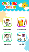 Kids Drawing - Kids Coloring -  Art Games for Kids screenshot 0