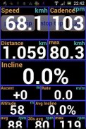 IpBike ANT+ Ordinateur de vélo screenshot 2