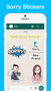 Sorry Sticker For Whatsapp screenshot 3