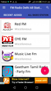 FM Radio Delhi All Stations screenshot 1