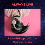 Radio BBR app 100.1 fm Bjelovar croatia screenshot 3