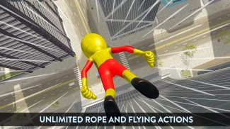 Spider Rope Hero: Flying Hero screenshot 0