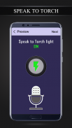 Speak to Torch Light - Clap screenshot 5