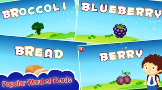 Spelling Learning Foods screenshot 0