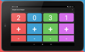 Simple Score Keeper screenshot 0