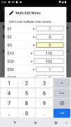 Cash Counter Count Note & Coin screenshot 1