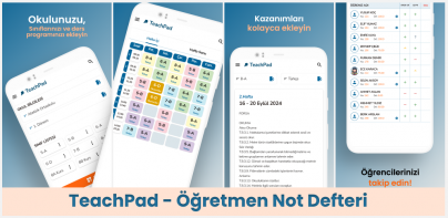 TeachPad-Öğretmen Not Defteri