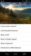 Photography: Tips and Tricks screenshot 1