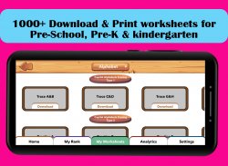 Worksheets Pre K KG Nursery screenshot 7