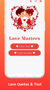 Love Test and Love Messages screenshot 4