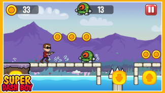 Super Dash Boy: Run and Jump Adventure Game screenshot 2