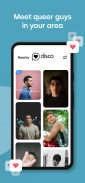 DISCO 🏳️‍🌈 Gay Chat & Dating – Flirta con gay screenshot 3