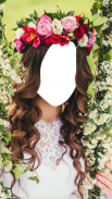 Flower Bride Headband Montage screenshot 3