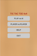 Strategic Tic Tac Toe 4x4 screenshot 4