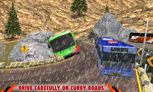 Modern Bus Drive :Hill Station screenshot 2