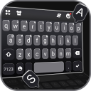 Simply Black Tema de teclado Icon