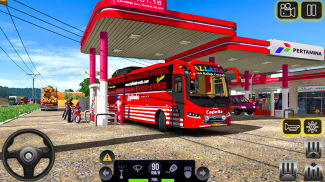 dirigir luxo ônibus simulação screenshot 0