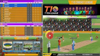 لعبة الكريكيت 2020: العب Live T10 Cricket screenshot 1