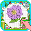 Learn How to Draw Flowers Step by Step Icon