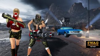 Swag Shooter - Online & Offline Battle Royale Game screenshot 2