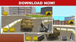 Русская армия Jeep Parking - парковка Rush screenshot 4