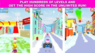 Baby Snow Run - Running Game screenshot 3
