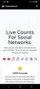 Livecounts.io - Live Counts For Social Networks screenshot 5