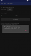 Due Date Calculator screenshot 1