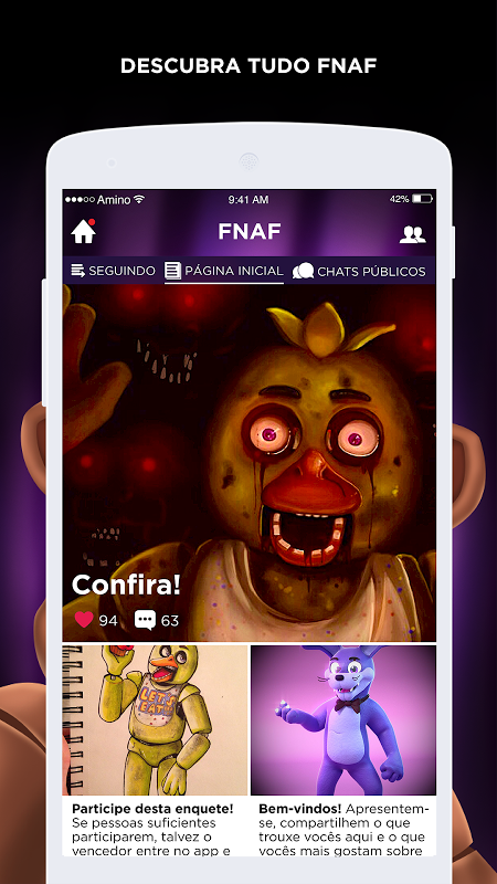 Teste de amizade 4  Five Nights at Freddys PT/BR Amino