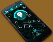 Hitech tab Launcher - AppLock screenshot 3