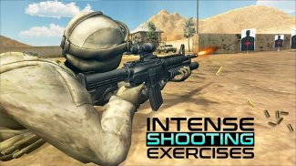 Exército Combate Tiroteio jogos screenshot 1