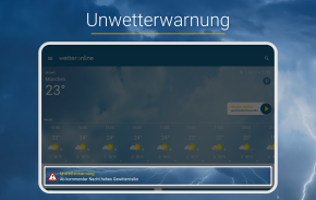 RegenRadar mit Unwetterwarnung screenshot 9