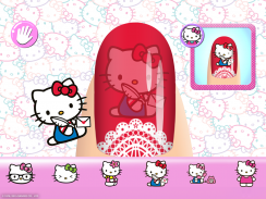 Hello Kitty Nail Salon screenshot 2