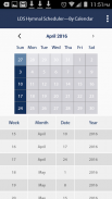 LDS Hymnal Scheduler screenshot 1