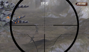 montagne mission de sniper 3D screenshot 2