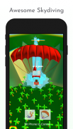 Parachute Skydive Flying Jum‪p screenshot 0