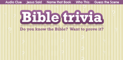 Bible Trivia Quiz Game