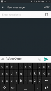 Croatian keyboard screenshot 4