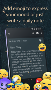 Diary - Write Journal, Memoir, Mood & Notes book screenshot 6