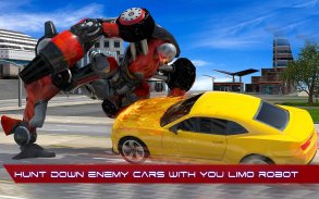 Limo Robot Transformation: Transform Robot Games screenshot 7