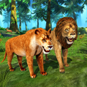 Lion Simulator Family: Animal Survival Games Icon